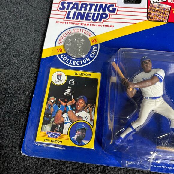 Bo Jackson Kansas City Royals Vintage 1991 Starting Lineup Figure - NIB Baseball - Picture 3 of 4